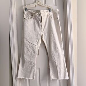 J. Crew Off-White Denim Jeans